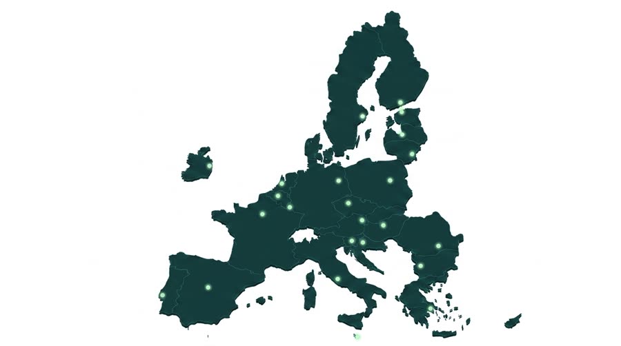 European Union coverage map